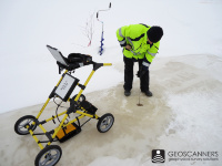 Измерение толщины льда